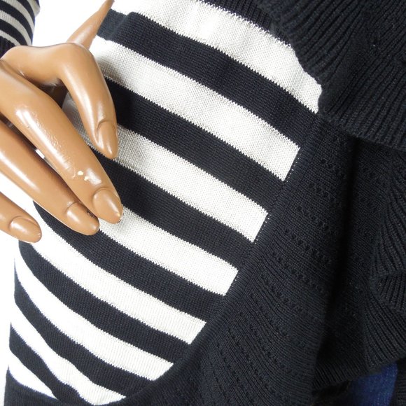 WHITE HOUSE BLACK MARKET M SILK Knit Cardigan - Picture 8 of 13